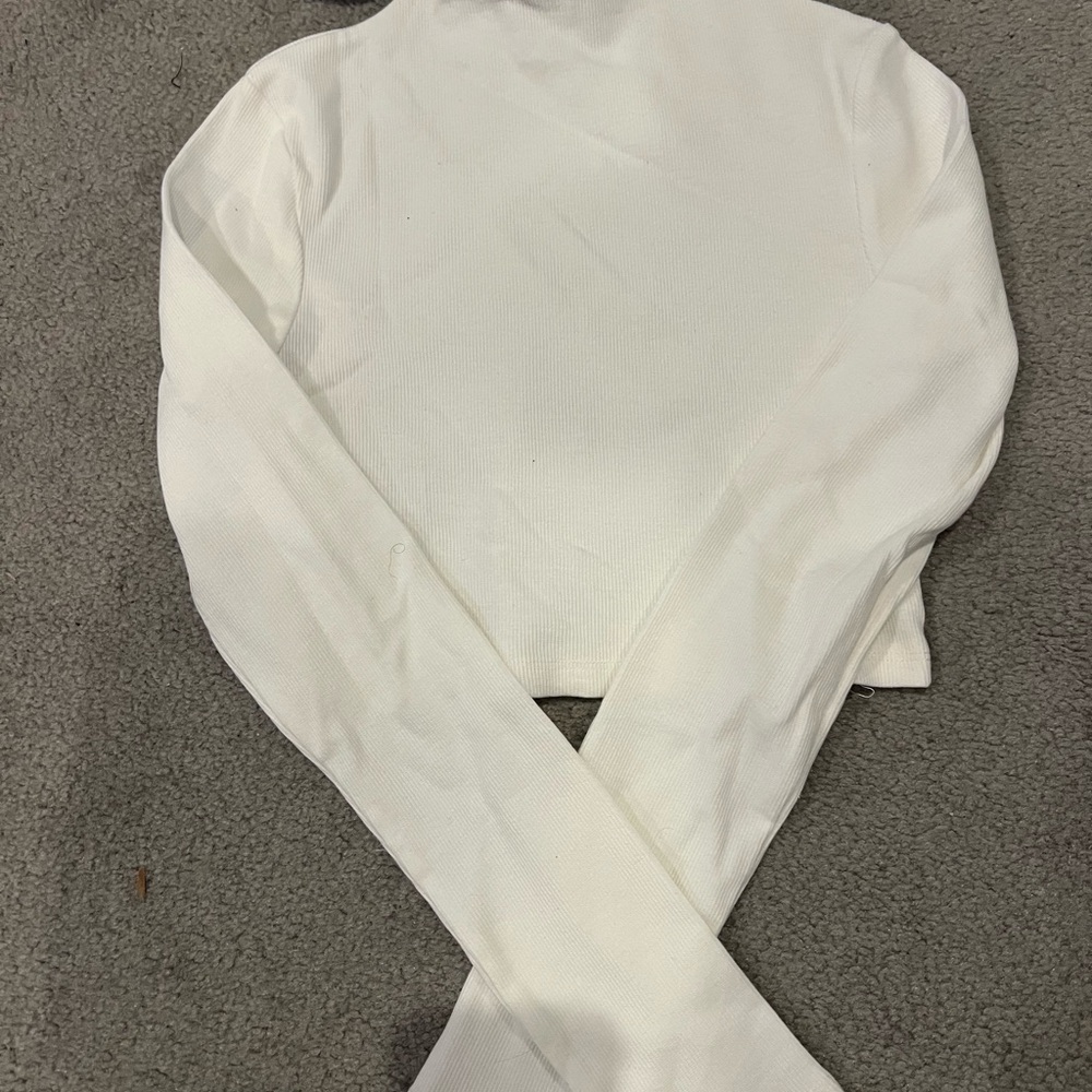 Princess Polly White Cowl Neck Sweater